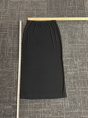 Maurices Maxi Skirt Large Midi Office Chic Minimalist Elegant Y2K Vintage USA